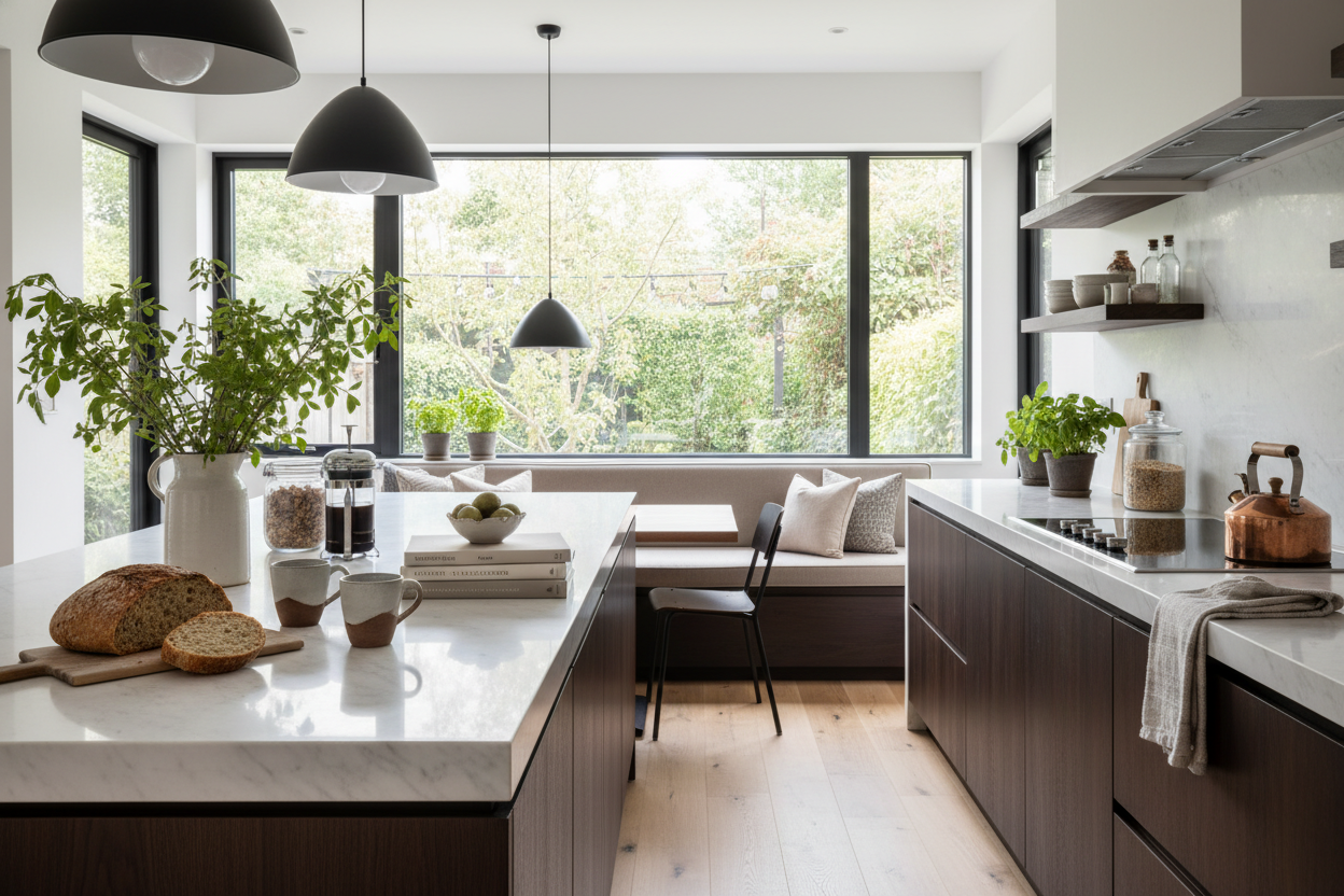 Stop Stressing Over Perfectly Empty Counters in Kitchen Spaces