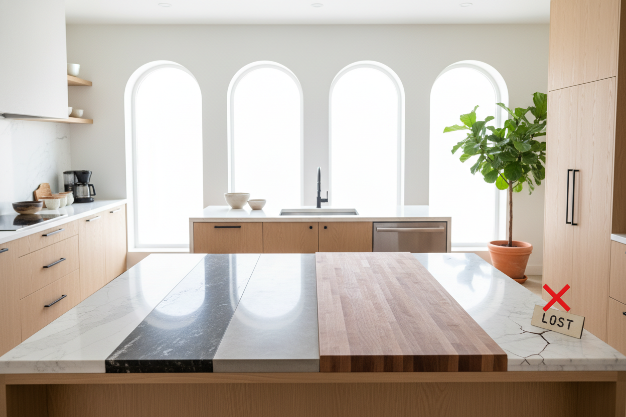 I Ranked 6 Kitchen Countertops Types (And Marble Lost)