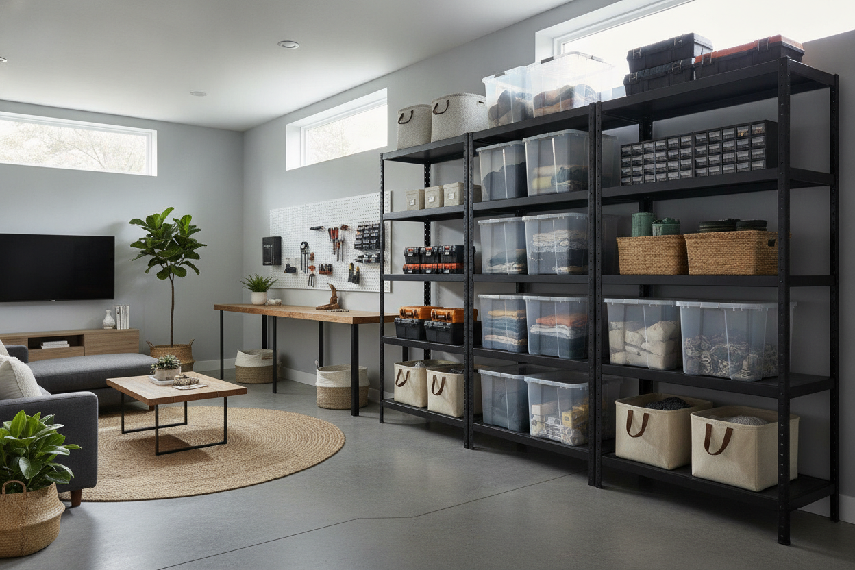 The Only Basement Storage Shelves Home Depot Carries That Won't Rust