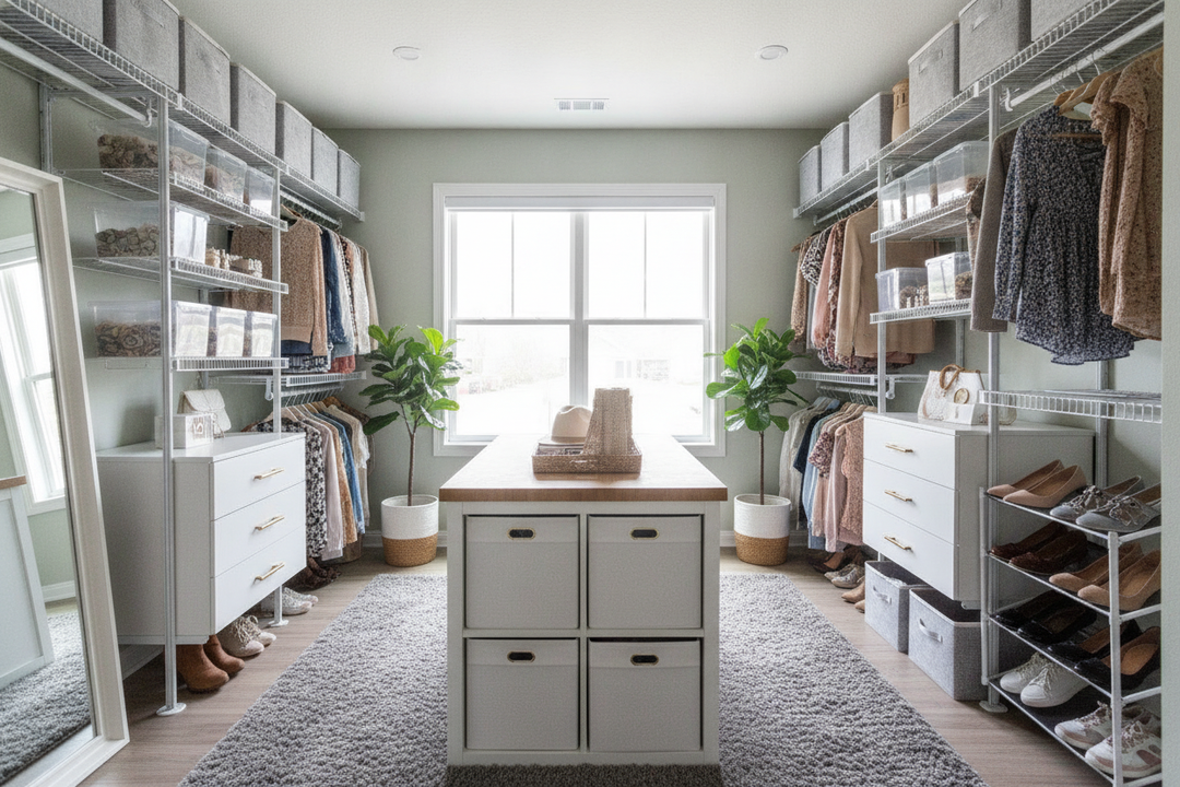 I Built My Dream Walk-In Closet en Home Depot for Under $500