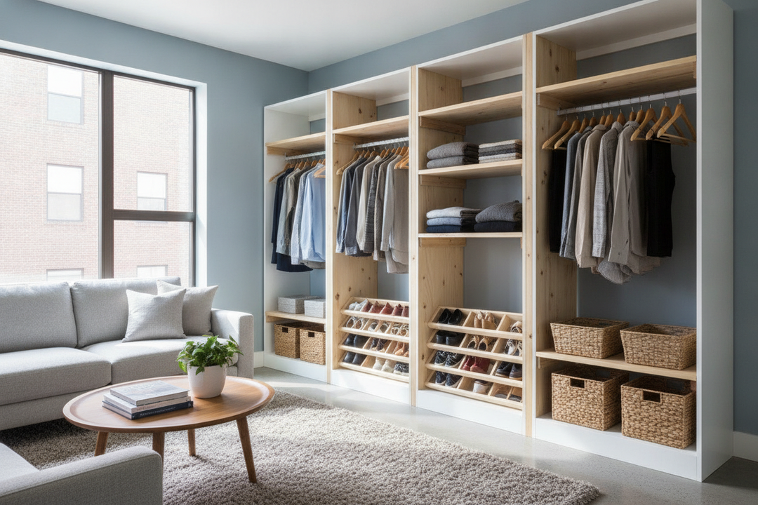 I Fixed My Sagging Wardrobe With Closet Shelving Home Depot