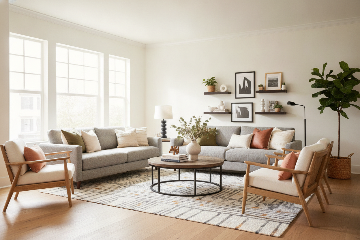 I Skipped West Elm and Styled My Living Room With Home Depot Finds