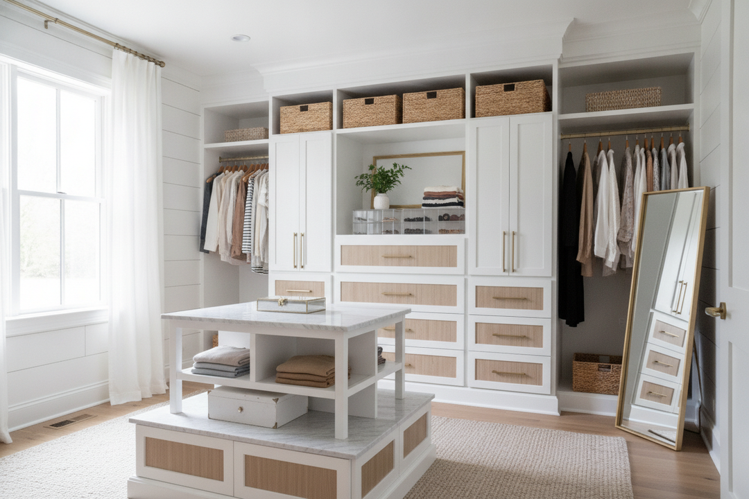 How I Faked a Custom Look With Closet Drawers Home Depot Sells