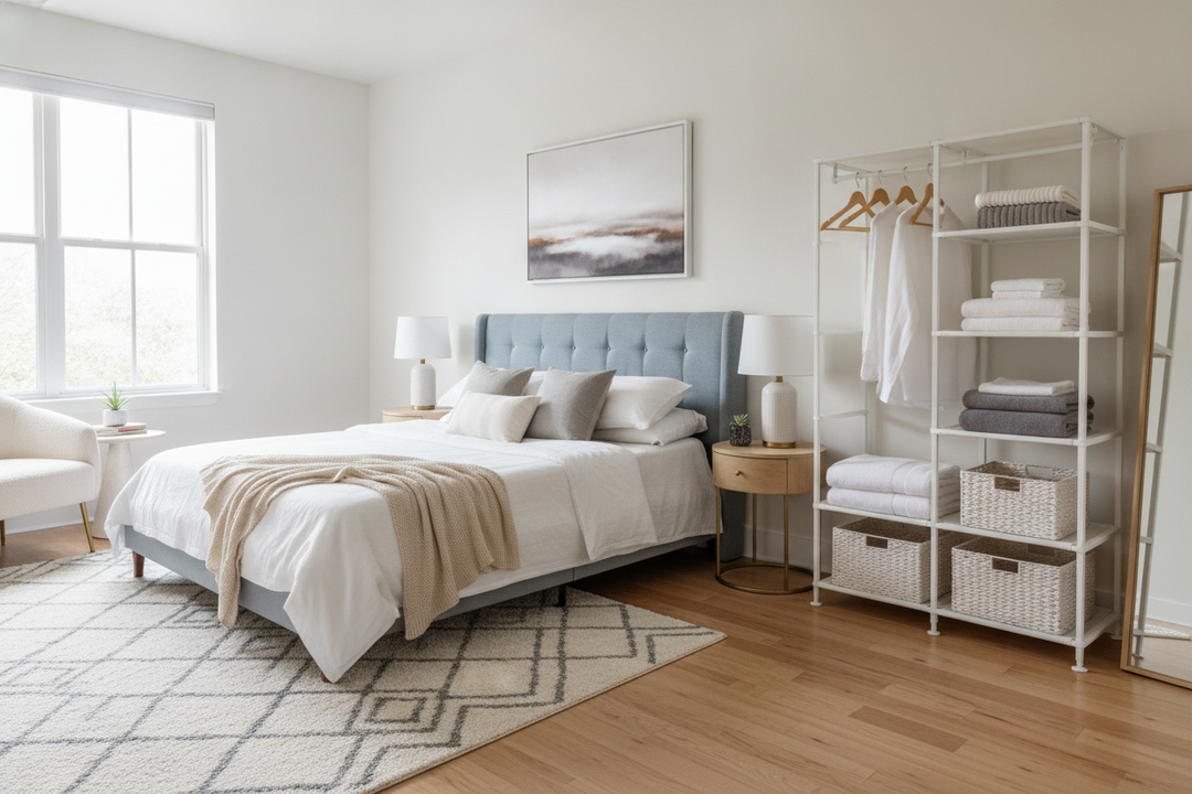 I Put a Cheap Closet Para Ropa Home Depot Sells in My Guest Room