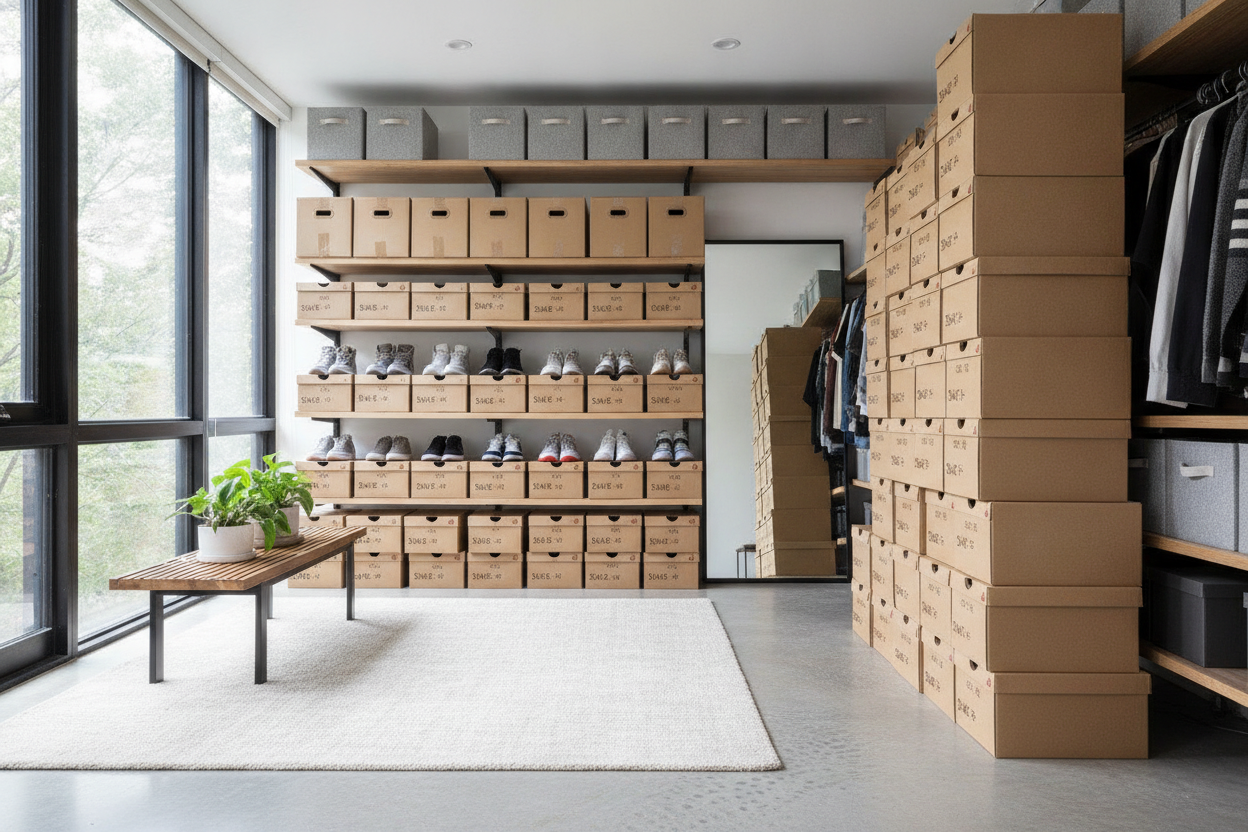 I Swapped Fancy Organizers for the Humble Shoe Box Home Depot Sells