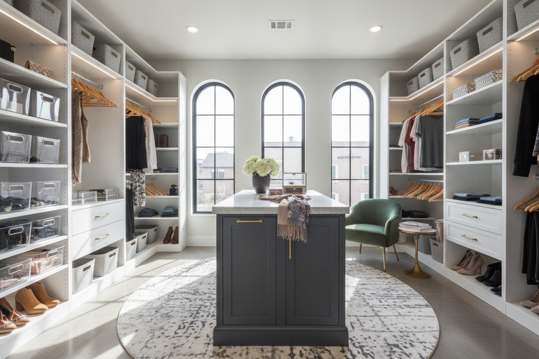 I Faked a Luxury Walk-In With a Home Depot Closet Island