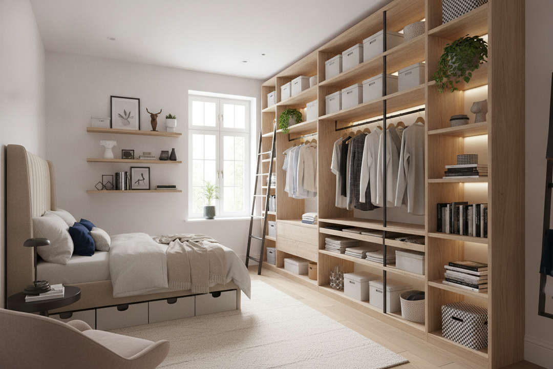 Your Bedroom Is Shrinking Because You Ignored Vertical Storage