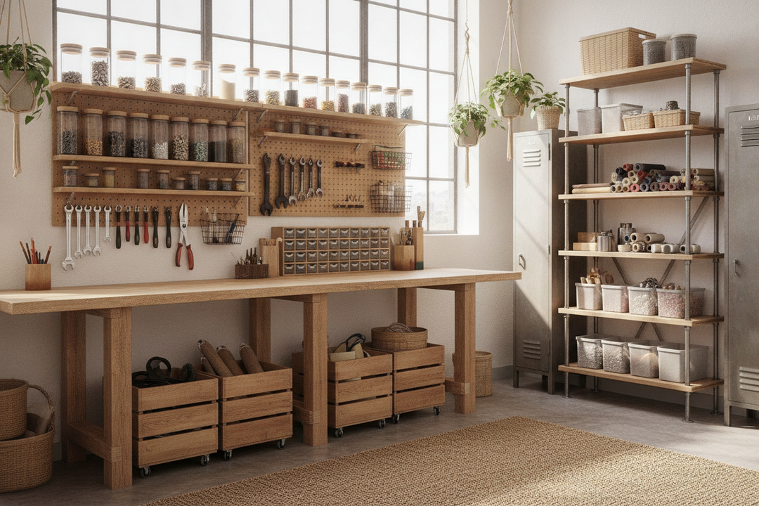 Stop Hoarding Old Jars: Real Shop Storage Ideas for Makers