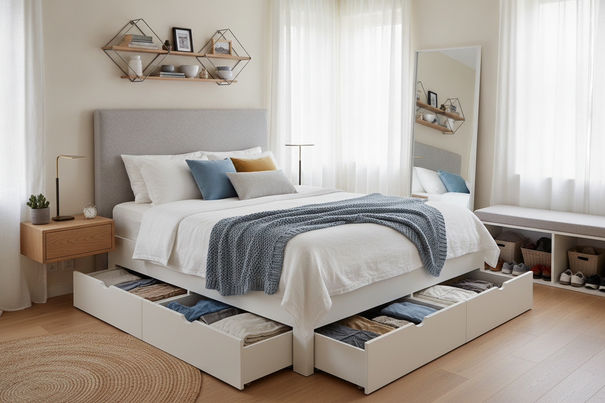 You Keep Running Out of Places to Store Items (And It's Your Bed's Fault)