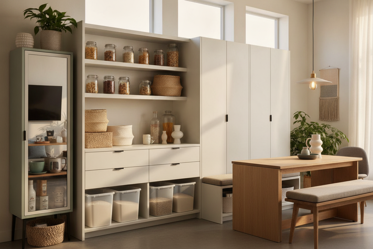 Where to Put Your Bulk Storage of Supplies (Without a Pantry)