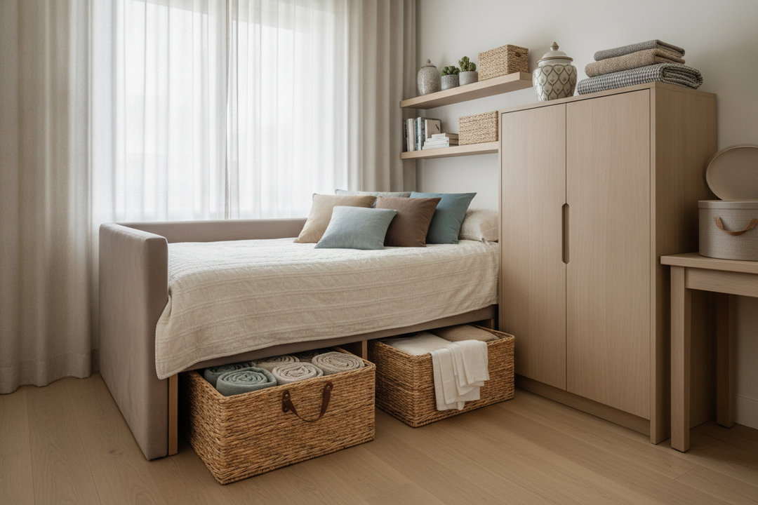 Where Do I Store Guest Linens Without a Closet?