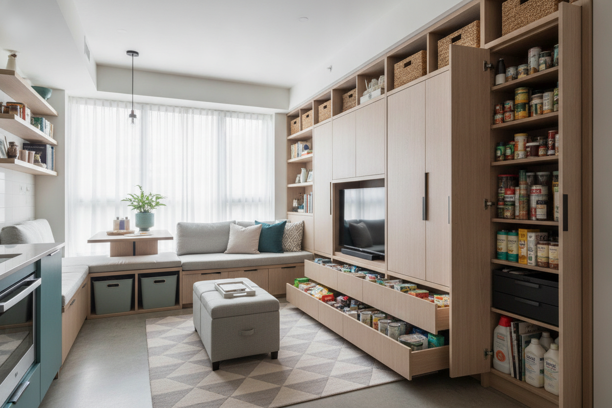 How We Fit 6 Months of Backstock Storage in a Tiny Condo
