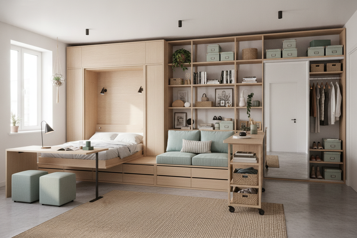 Why Most Studio Apartment Storage Hacks Actually Waste Space