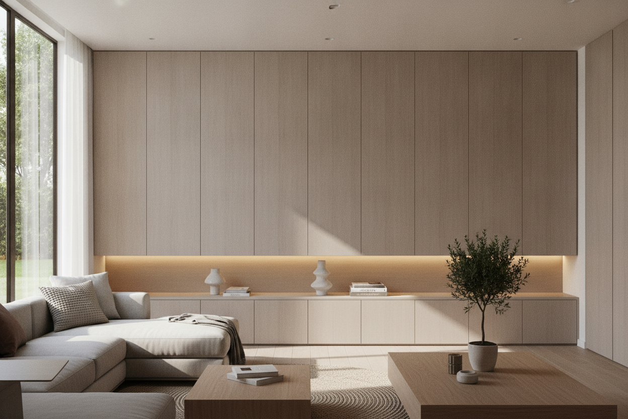 Stop Displaying Everything: You Need Cabinet Storage for Living Room