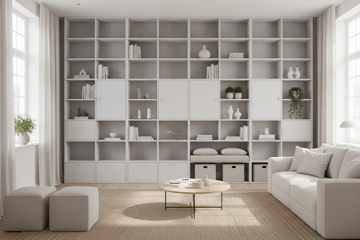 Why I Talked Myself Out of Living Room Built-In Storage