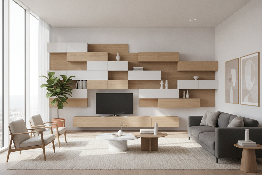 I'm Begging You to Rethink Your Living Room Wall Cabinet Design