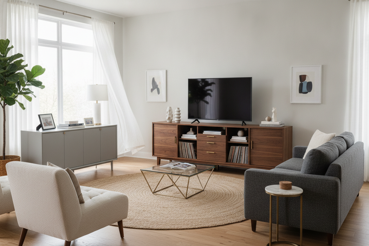 Stop Buying Flimsy TV Stands: Why I Switched to Contemporary Credenzas