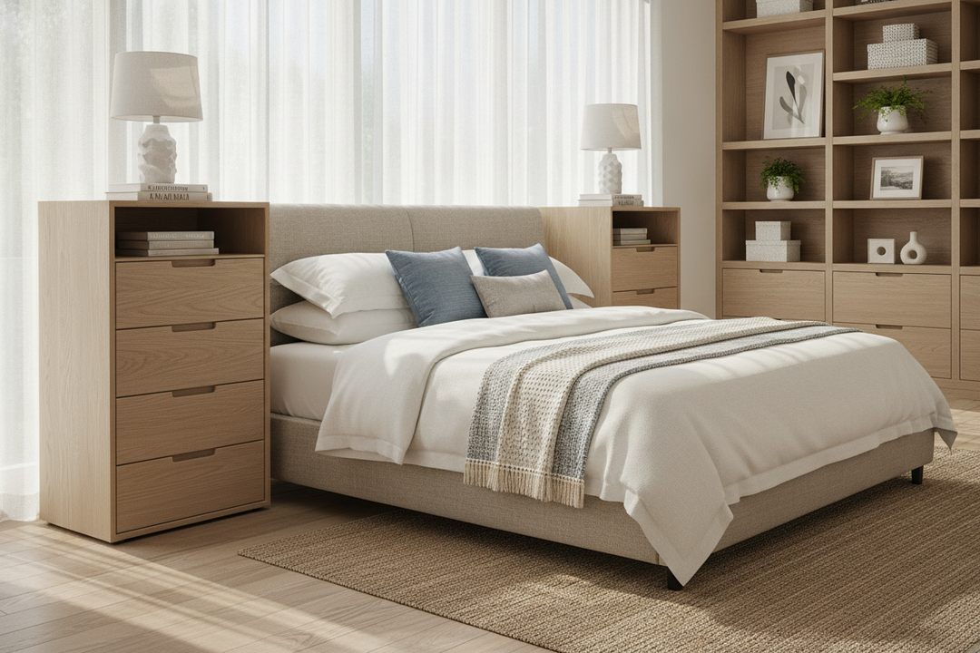 I Finally Replaced My Useless Nightstands With Bedroom Side Cabinets