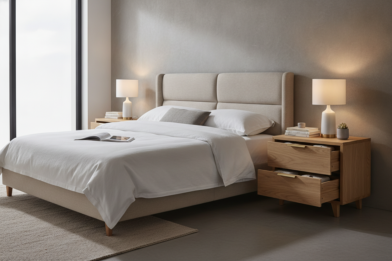 Is a 2-Drawer Nightstand Enough Storage for Real Life?