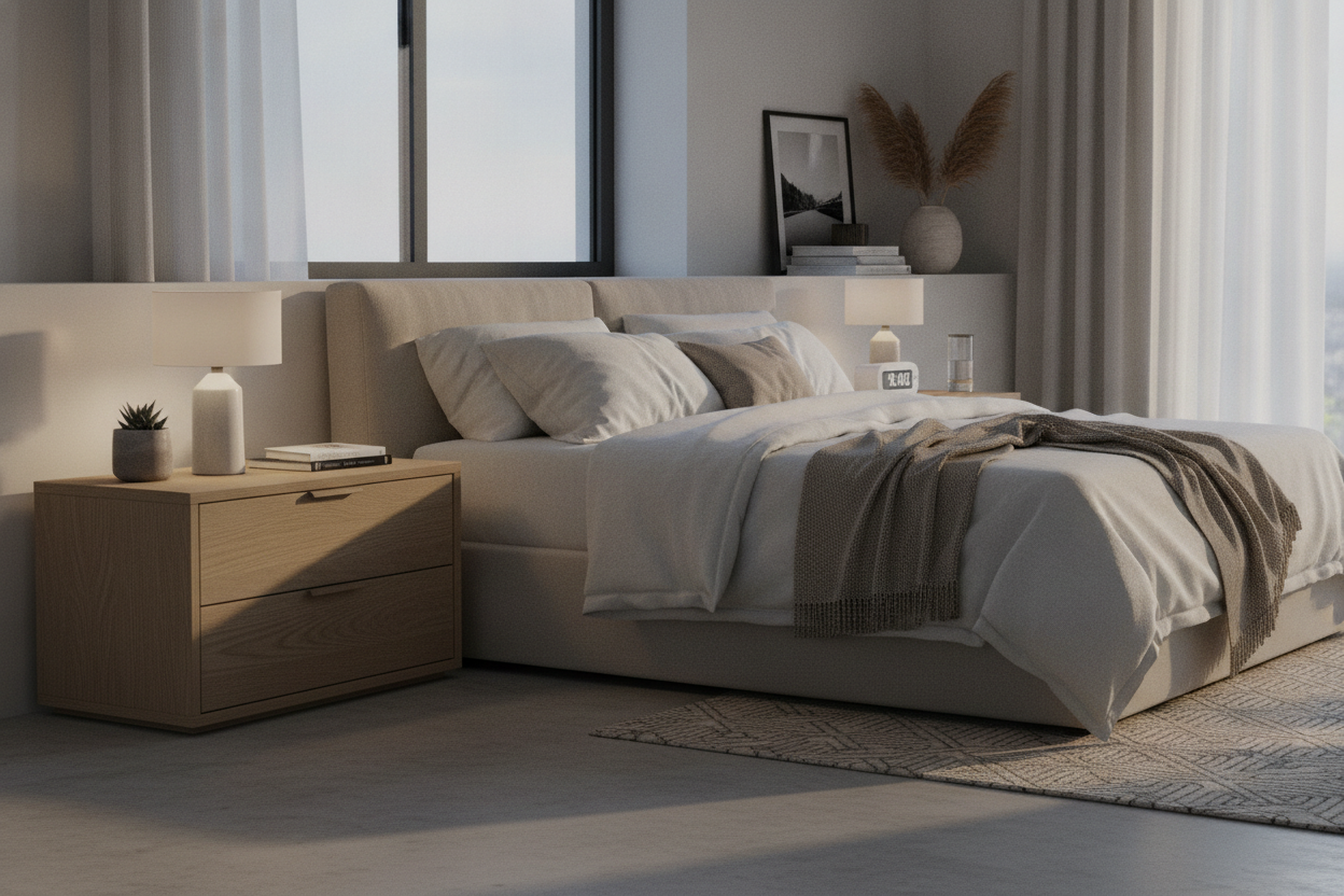 The 2 Drawer Nightstand Rule That Cured My Bedside Clutter