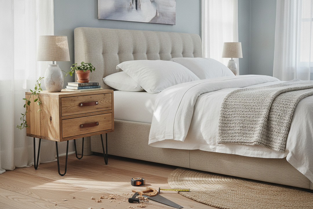 Is Building a DIY Bedside Table With Drawers Actually Worth the Hassle?