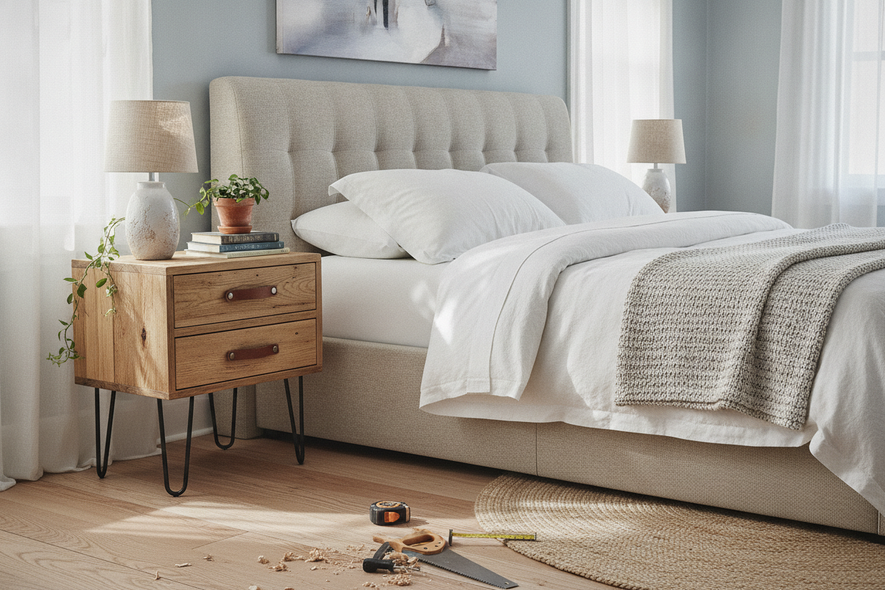 Is Building a DIY Bedside Table With Drawers Actually Worth the Hassle?