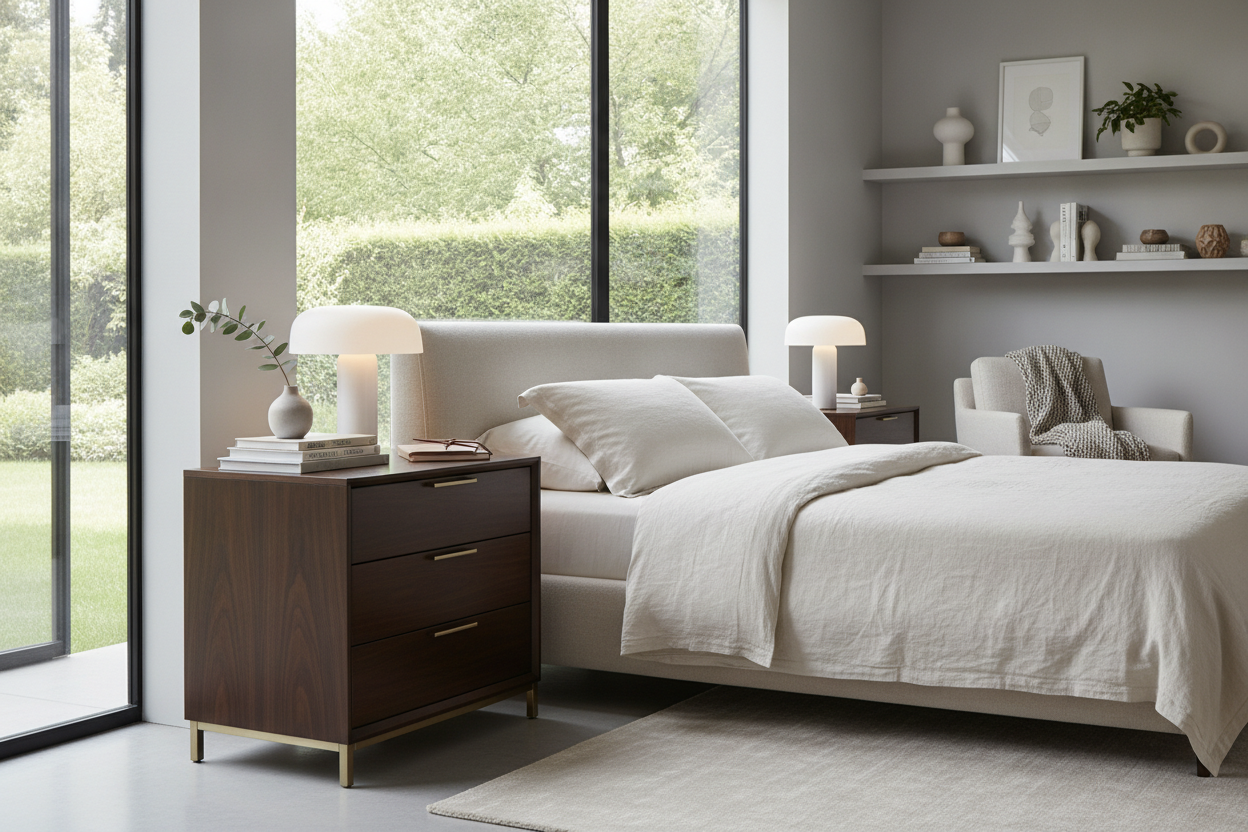 Stop Faking Minimalism: Why You Need a 3-Drawer Modern Nightstand