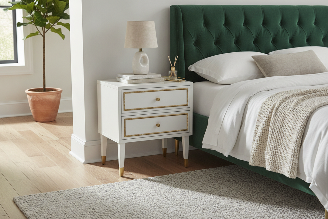 How to Make a Walmart 2 Drawer Nightstand Look Expensive