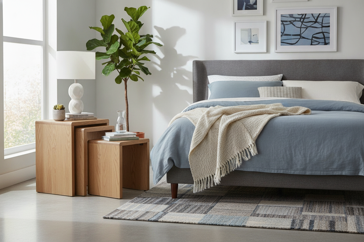 Stop Buying Skinny Tables: Try Nesting Nightstands Instead
