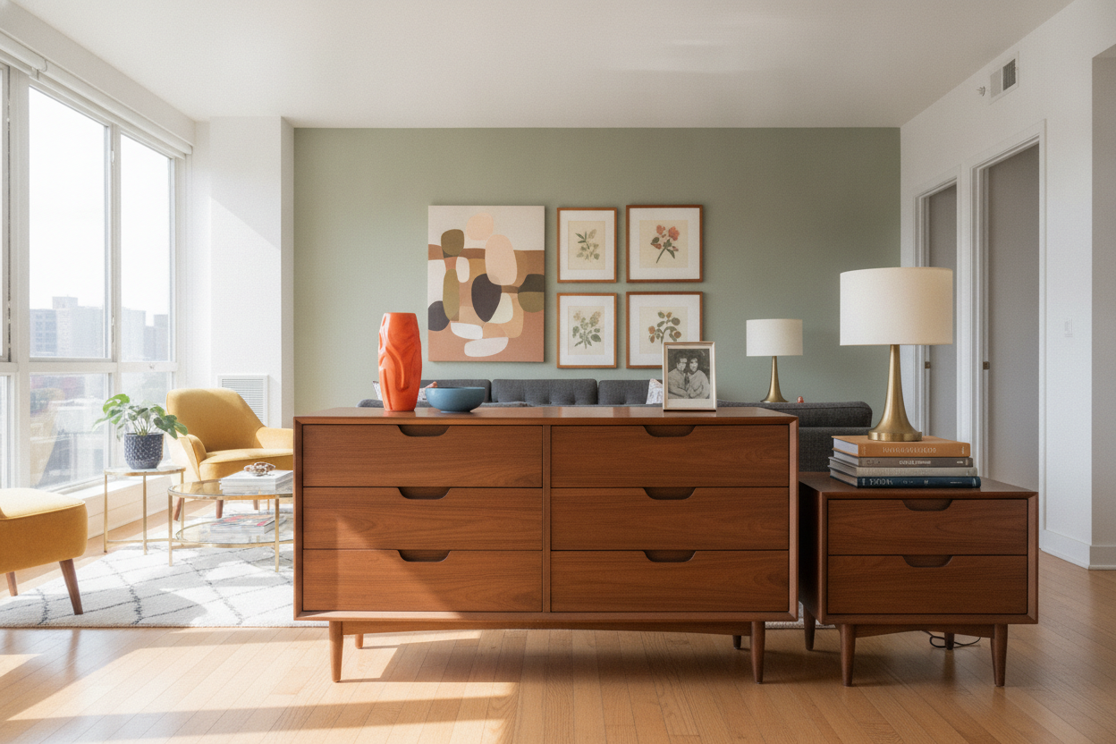 Why My Mid Century Modern Dresser and Nightstand Set Survived 4 Moves