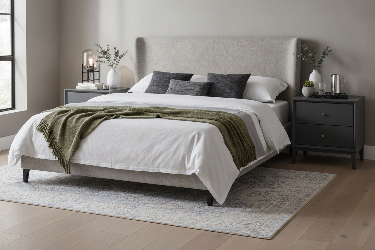 Will a Dark Grey Nightstand Set of 2 Make Your Room Feel Too Dark?