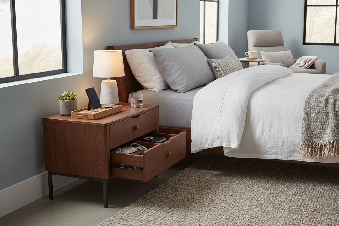 Stop Treating Your Drawer Like a Junk Bin: Get a Night Table Organizer