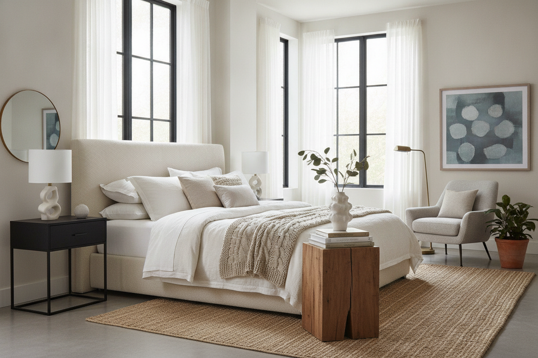 I Ditched Symmetry: The Asymmetrical Nightstand Idea I Love