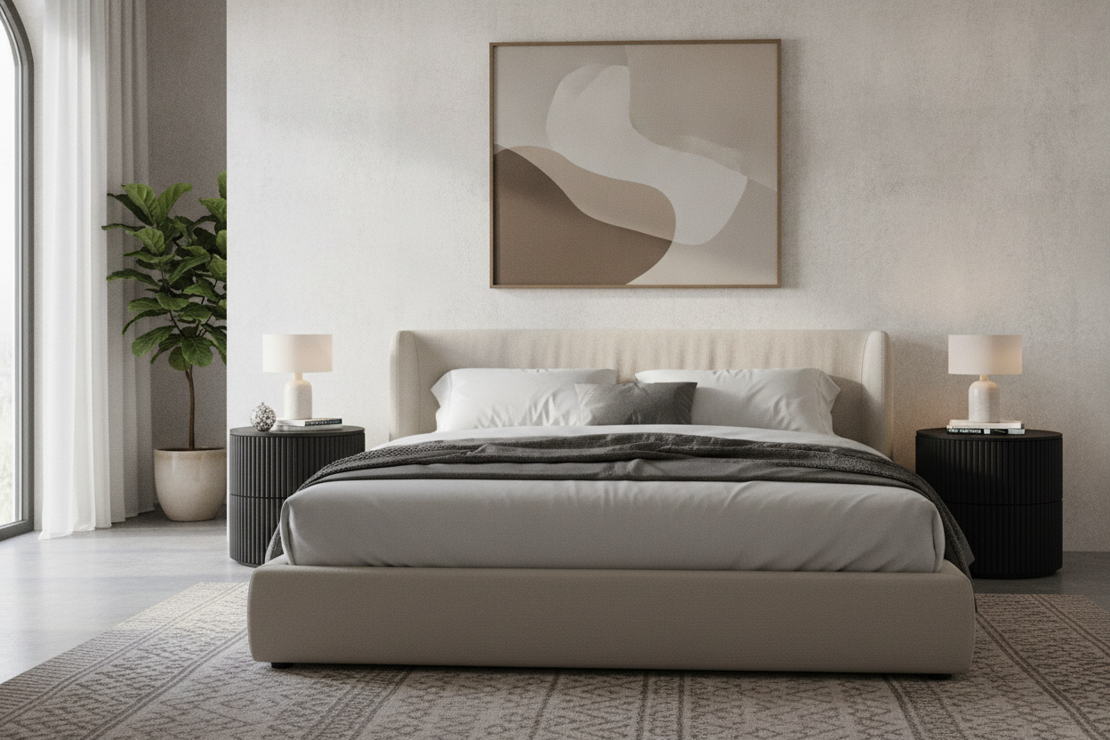Your Bedroom Is Visually Flat: Try a Fluted Nightstand Instead