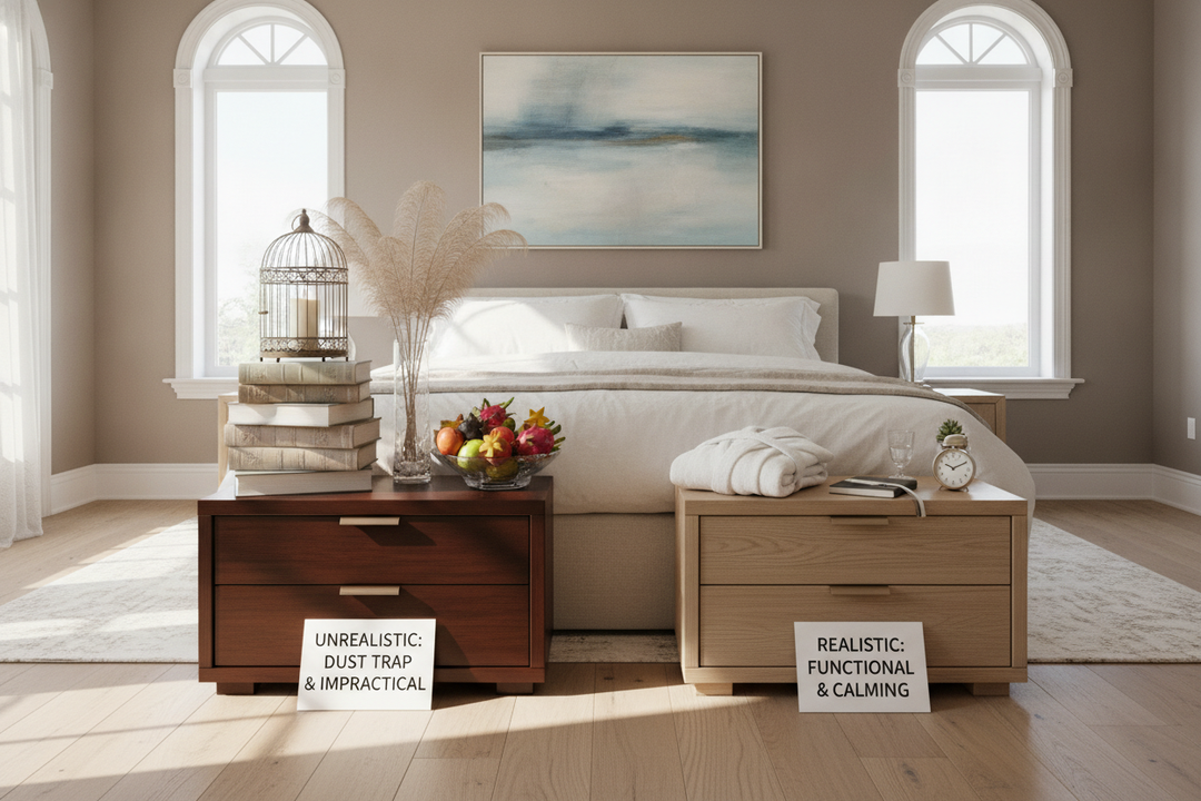 Why Most Decor Ideas for Nightstands Are Totally Unrealistic