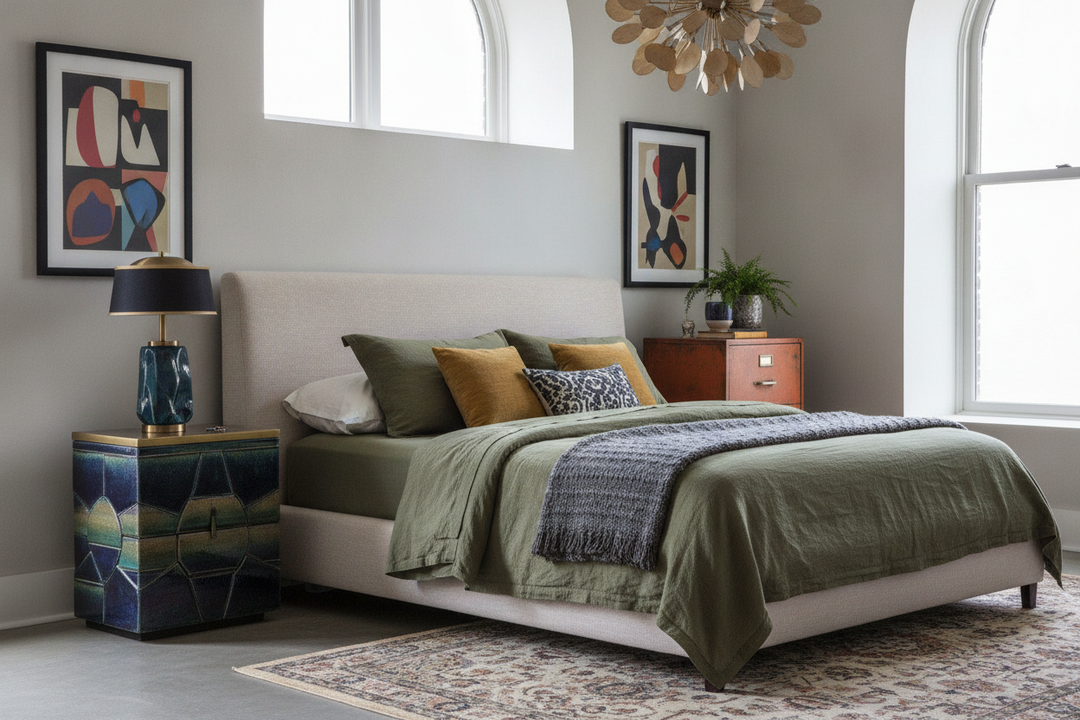 Is a Funky Nightstand Too Weird for a Grown-Up Bedroom?