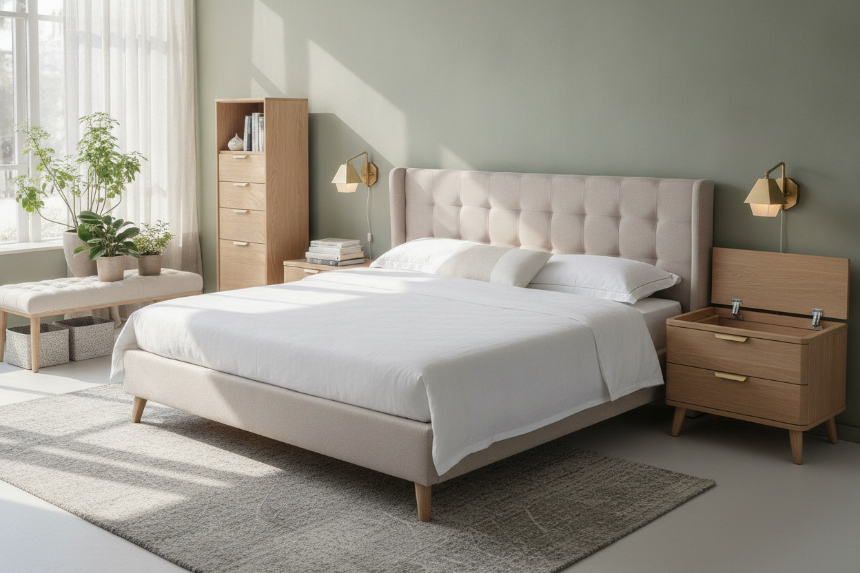 How to Agree on a Matching Nightstand When Your Storage Needs Differ