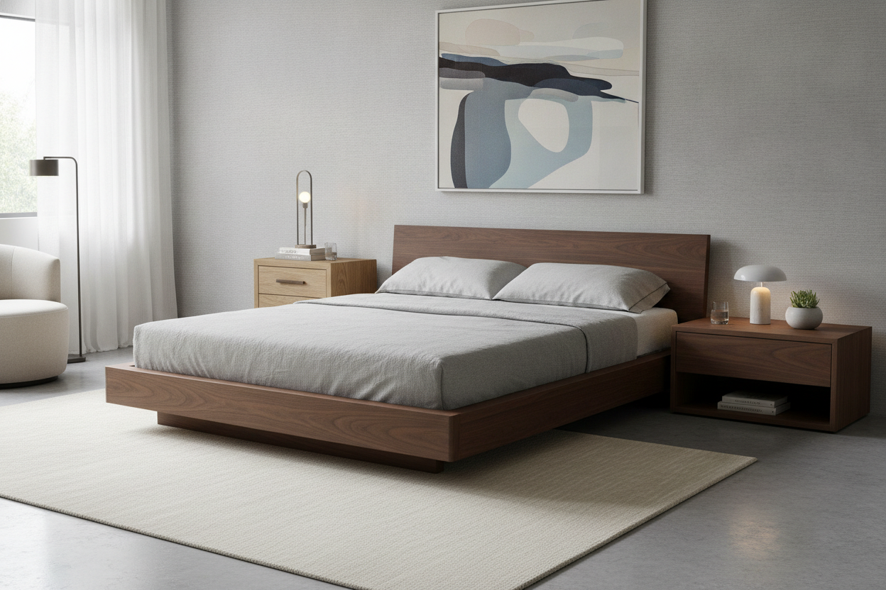 Why Most Nightstands for Platform Beds Are Completely the Wrong Height