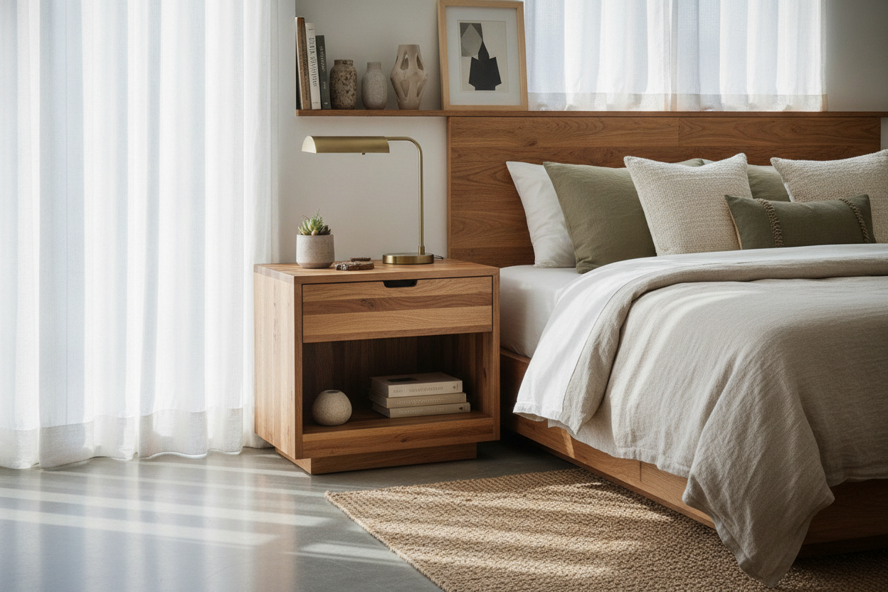 The Bedside Table Woodworking Plans That Saved My Awkward Bedroom