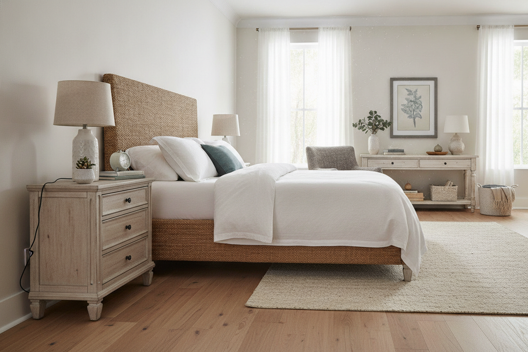 I Hated Farmhouse Decor, But Bought a Realyn Nightstand Anyway