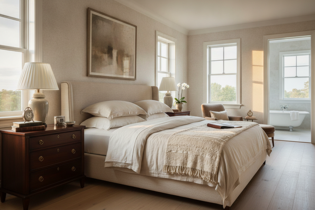 Why Your Trendy Bedroom Desperately Needs a Classic Nightstand