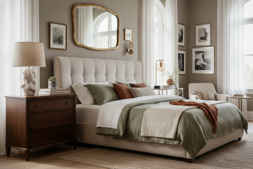 I Finally Embraced Eclectic Nightstands (And Dumped the Set)