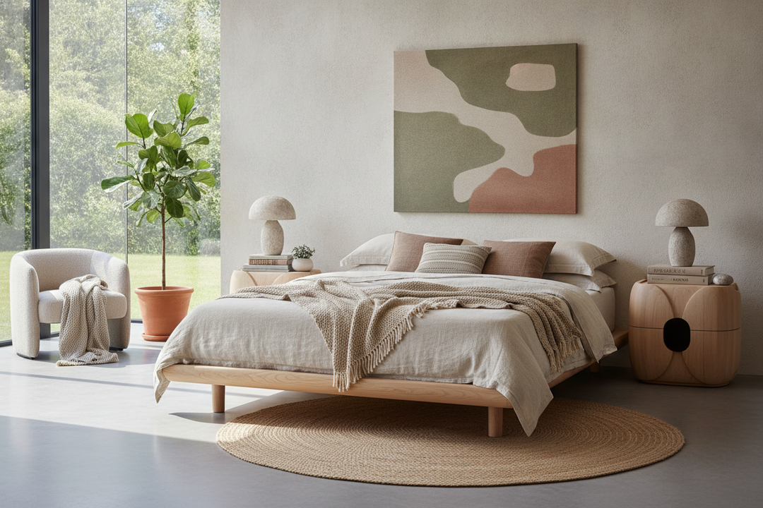 I Ditched Sharp Edges for an Organic Modern Nightstand
