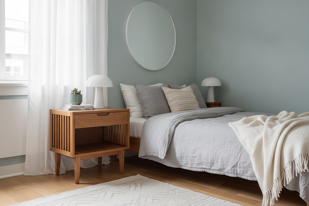 I Swapped My Clunky Drawers for a Minimalist Danish Nightstand