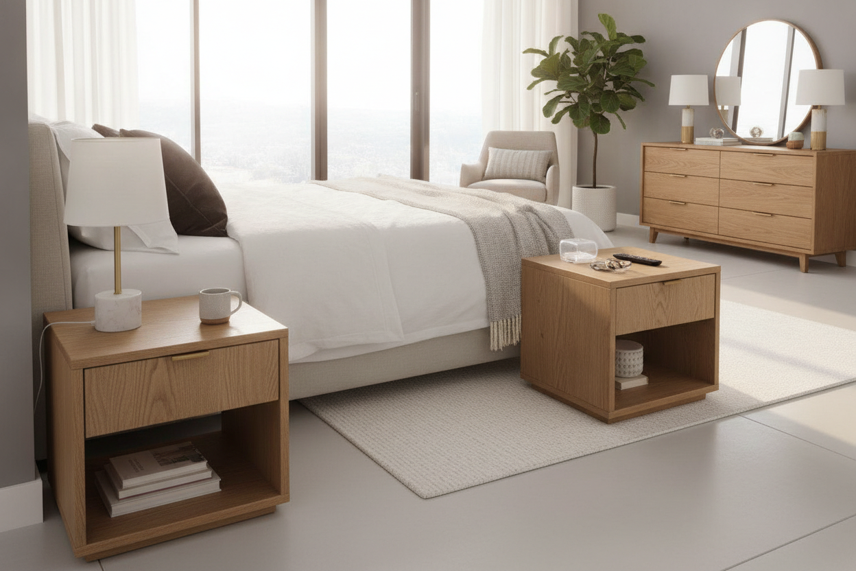 Why Open-Shelf Nightstand Designs Won't Hide Your Retainer