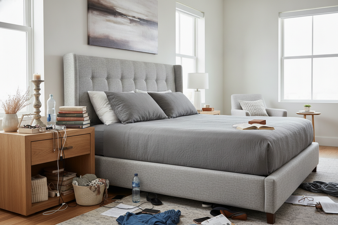 Why Building an Aesthetic Nightstand Actually Made My Room Messier