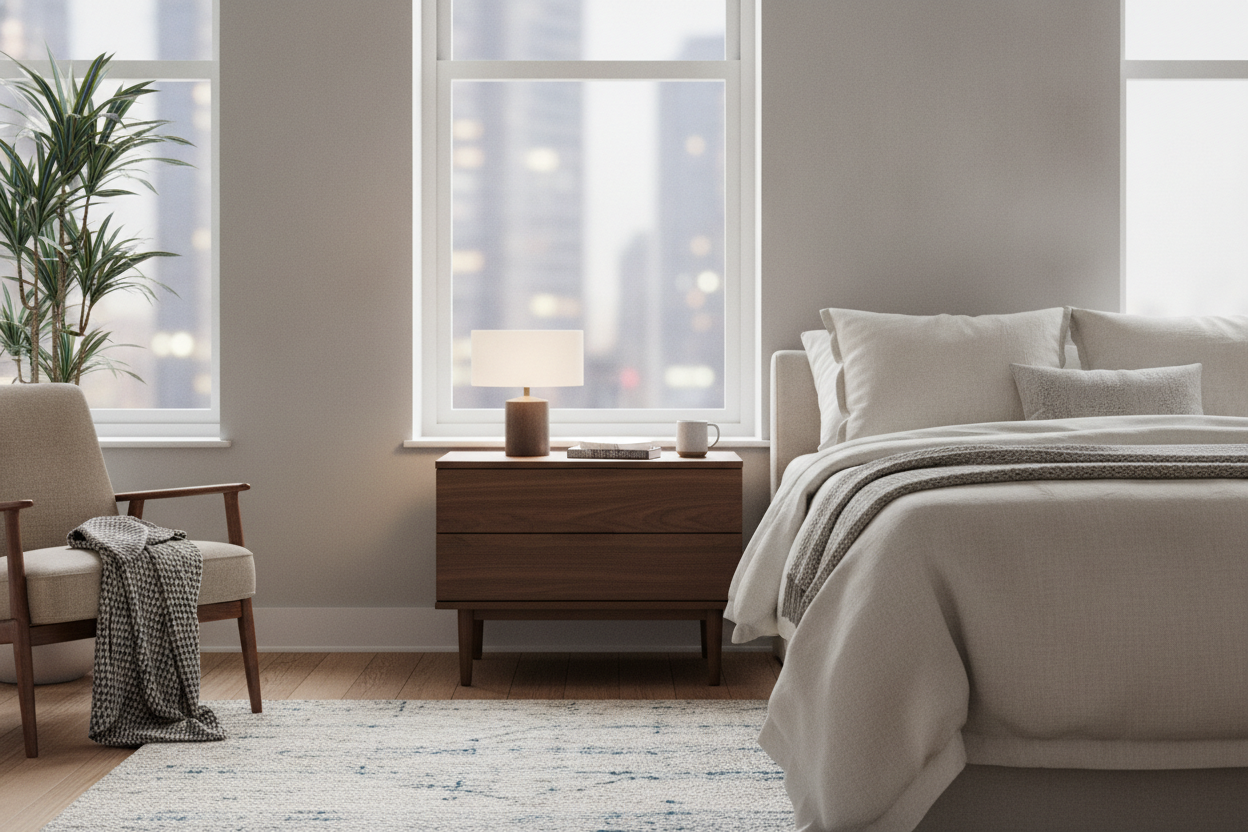 Is Putting a Nightstand in Front of Window Glass So Terrible?
