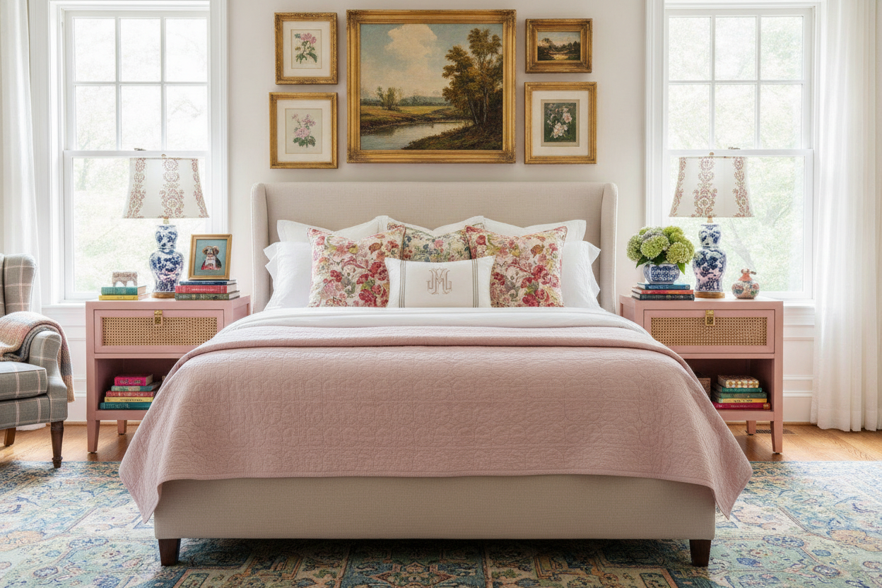 Adding a Preppy Nightstand Was the Best Design Risk I Took This Year