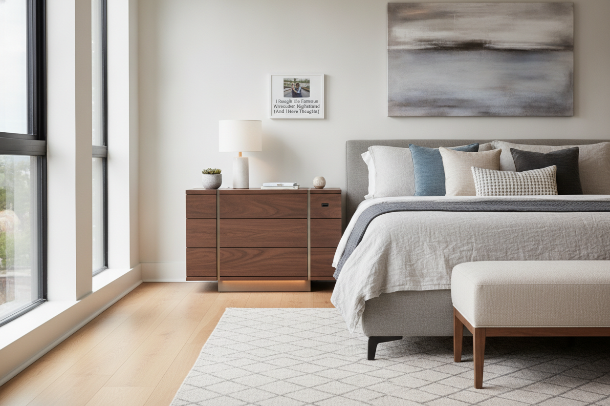 I Bought the Famous Wirecutter Nightstand (And I Have Thoughts)
