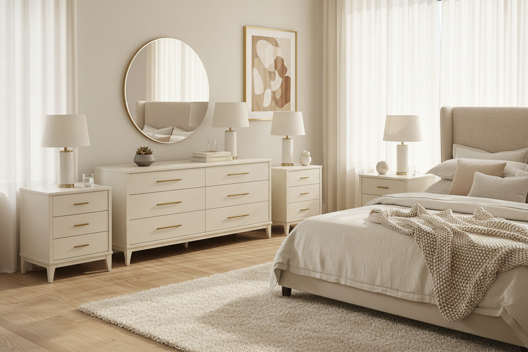 Stop Apologizing for Your Matching Night Stand With Dresser Set